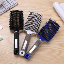 Load image into Gallery viewer, Straightening Ionic Smoothing De-tangler Paddle Hairbrush