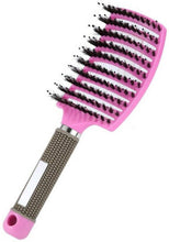 Load image into Gallery viewer, Straightening Ionic Smoothing De-tangler Paddle Hairbrush
