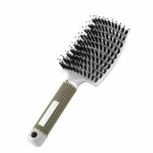 Load image into Gallery viewer, Straightening Ionic Smoothing De-tangler Paddle Hairbrush
