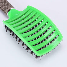 Load image into Gallery viewer, Straightening Ionic Smoothing De-tangler Paddle Hairbrush
